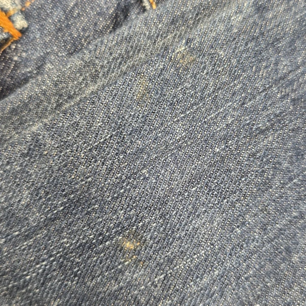 Diesel Jeans Mens 33x32 Blue Safado Regular Slim Straight Button Fly 0RW05